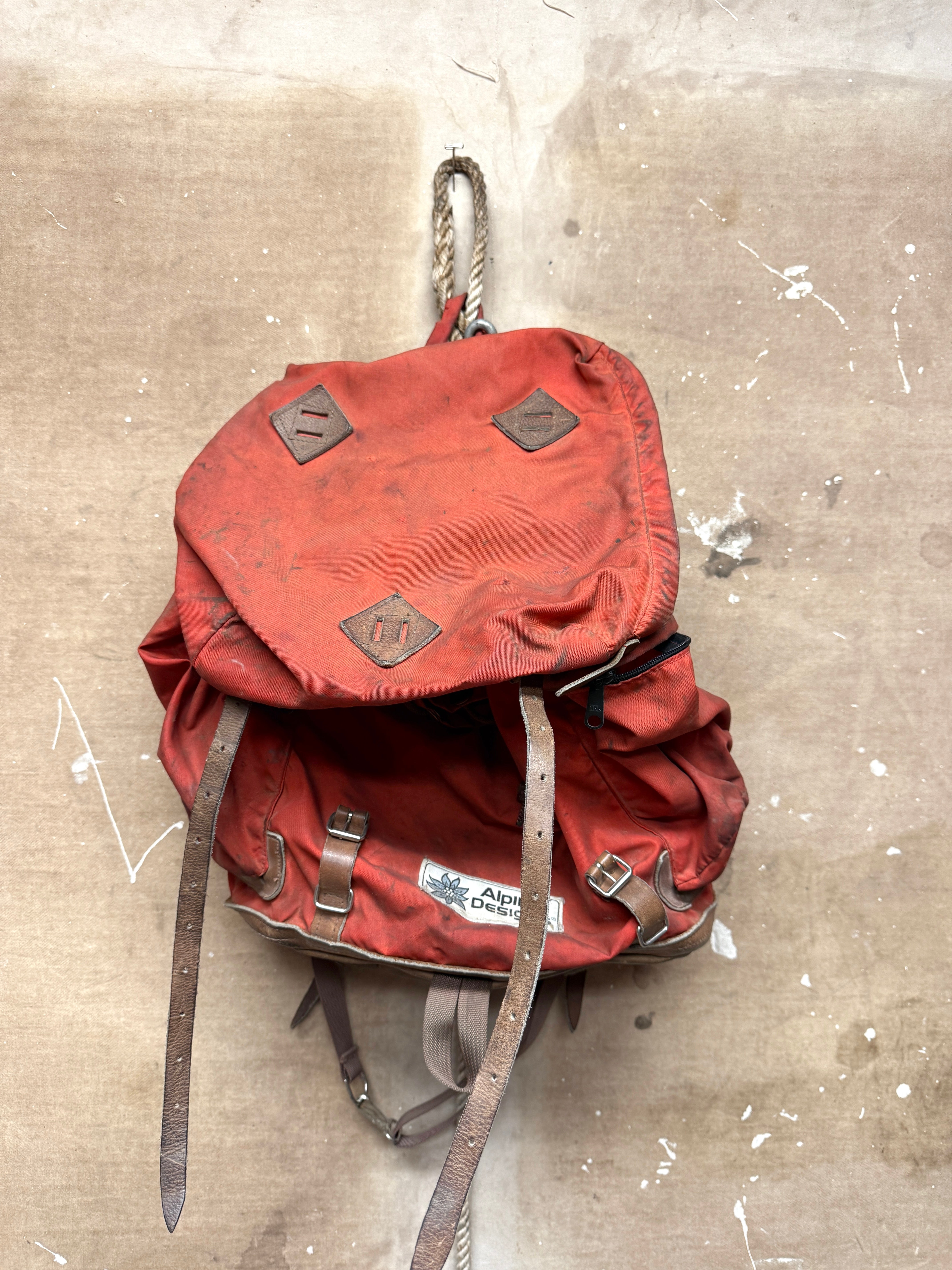 1980s Alpine Designs Red Backpack | Santa Fe Vintage