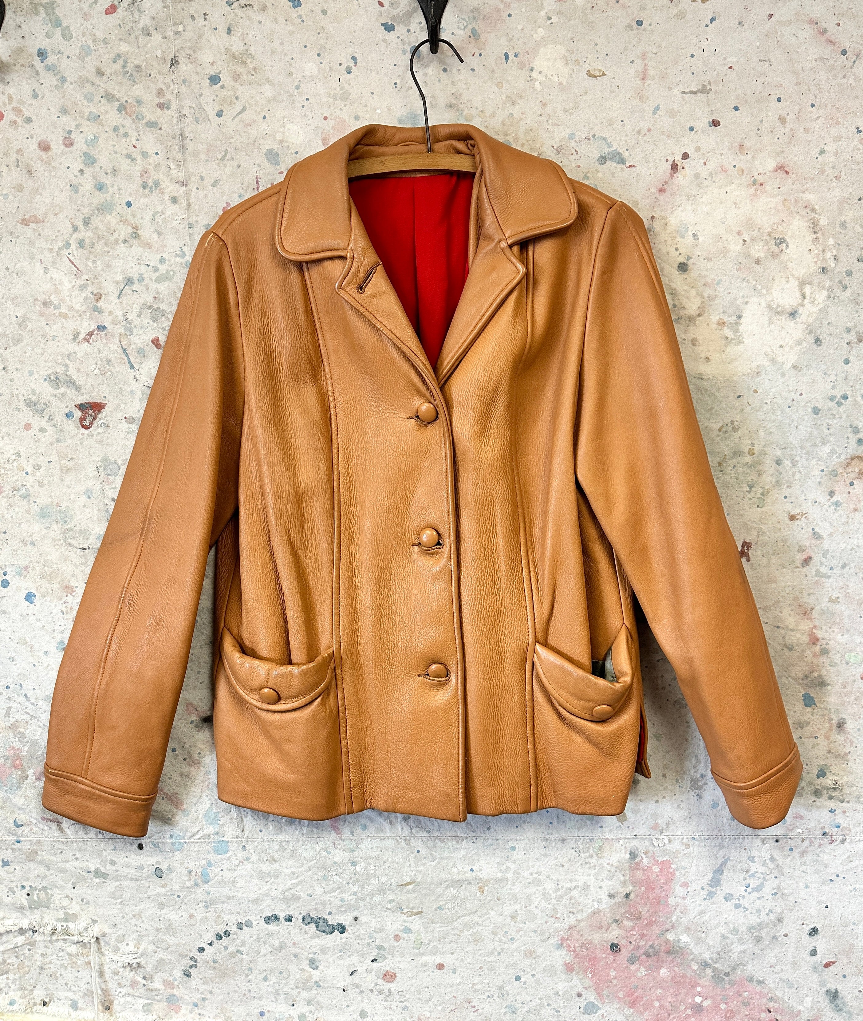 ジャケット・アウター UNUSED Deerskin Western jacket Genuine Deerskin Leather Jacket | Santa Fe Vintage