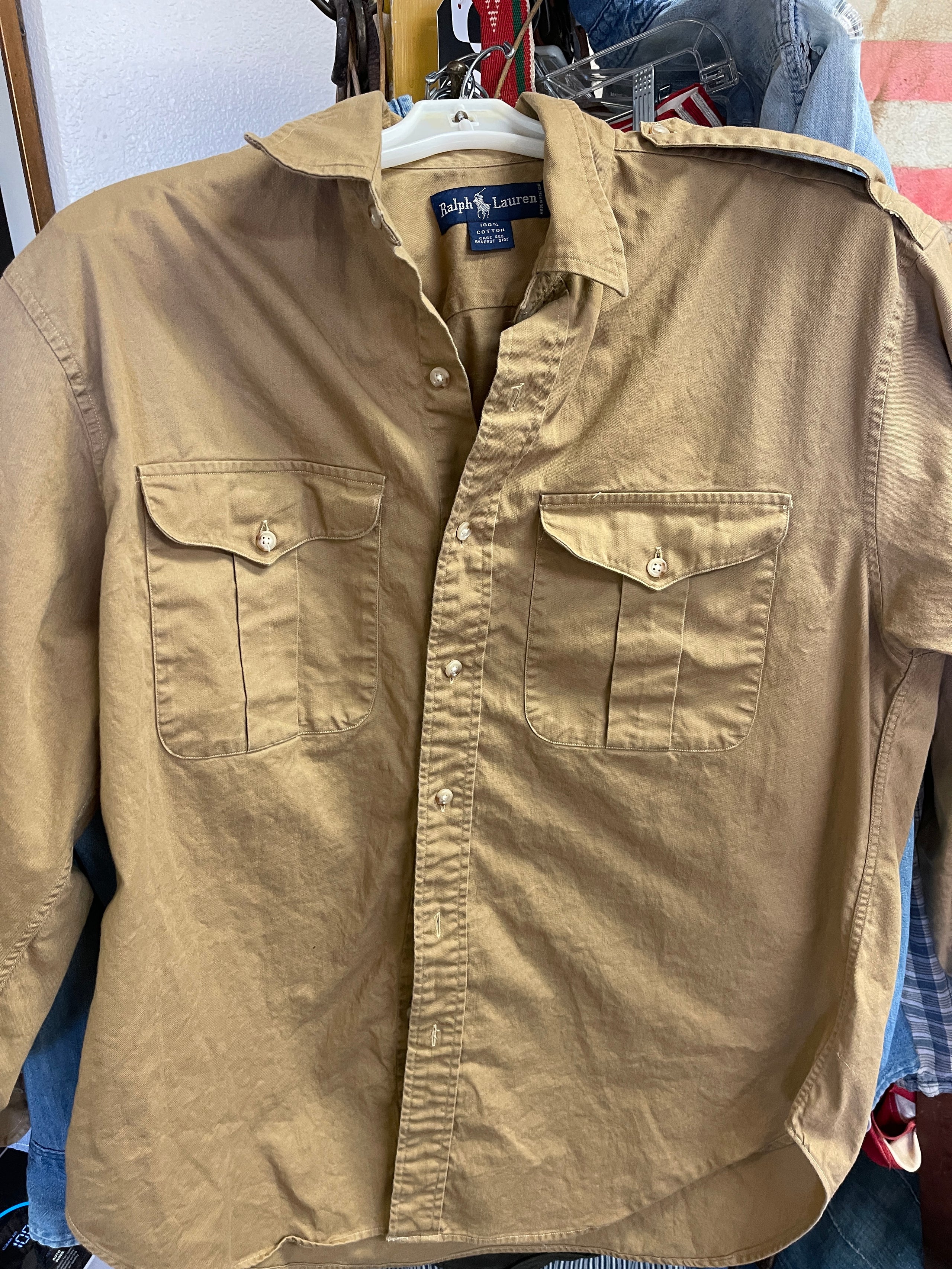 Ralph lauren safari shirt outlet