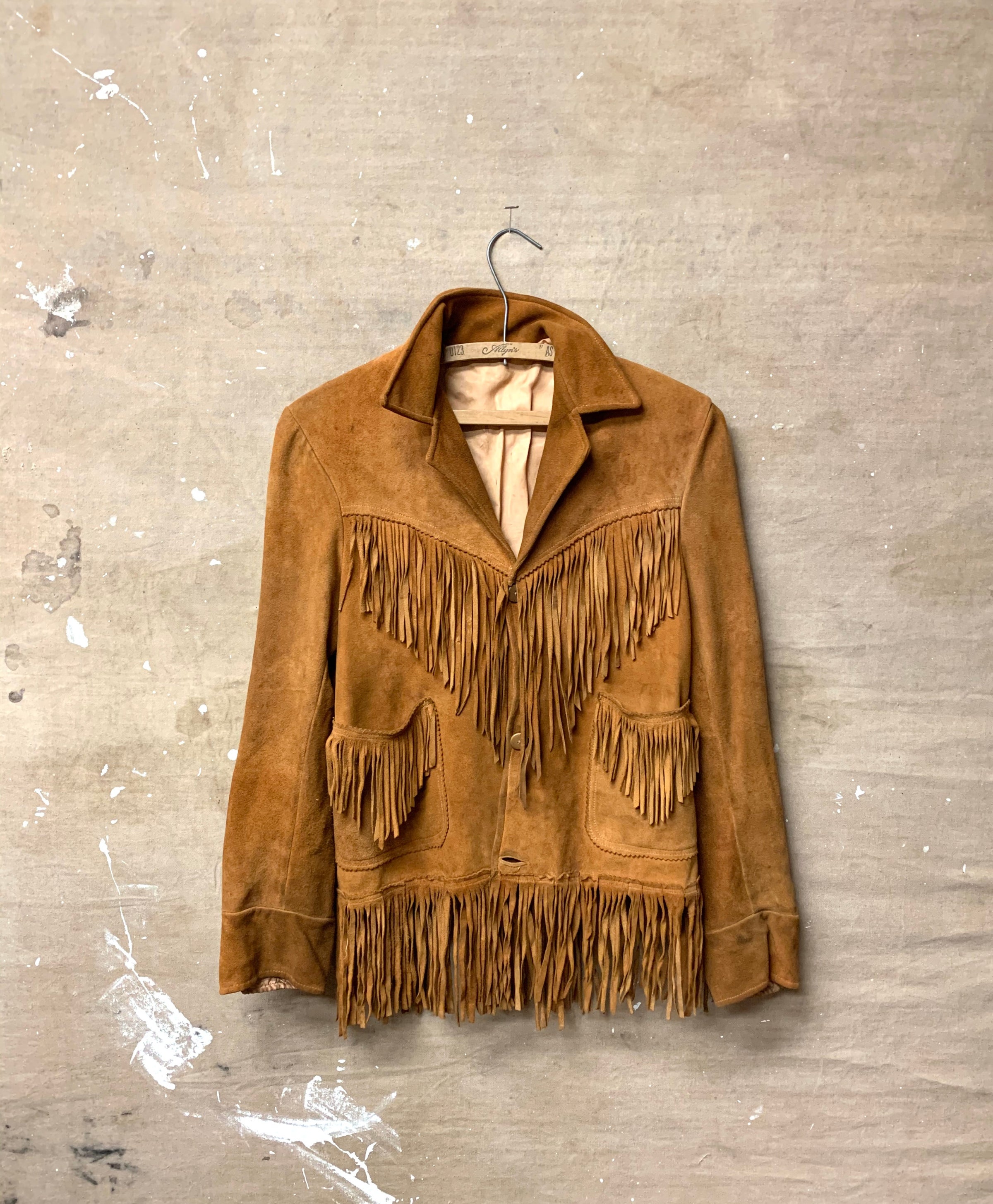 1960s Suede Fringe Jacket