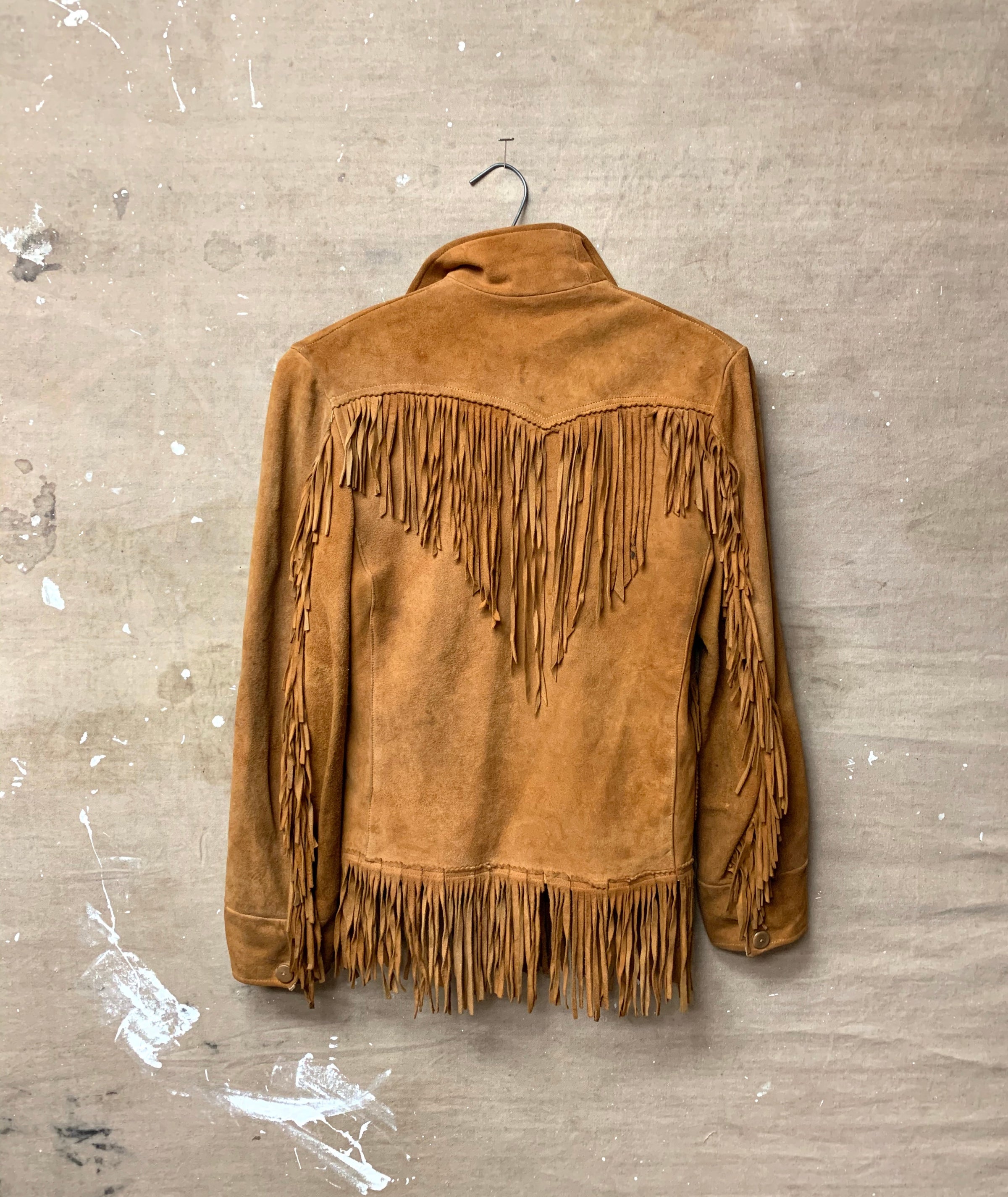 1960s Suede Fringe Jacket
